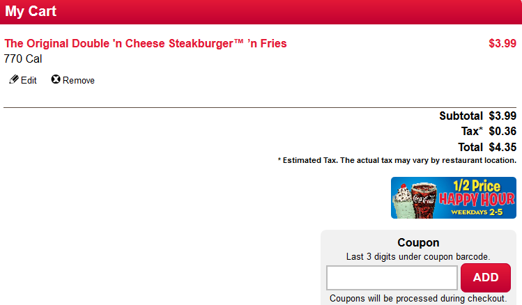 Steak 'n Shake Coupon 01