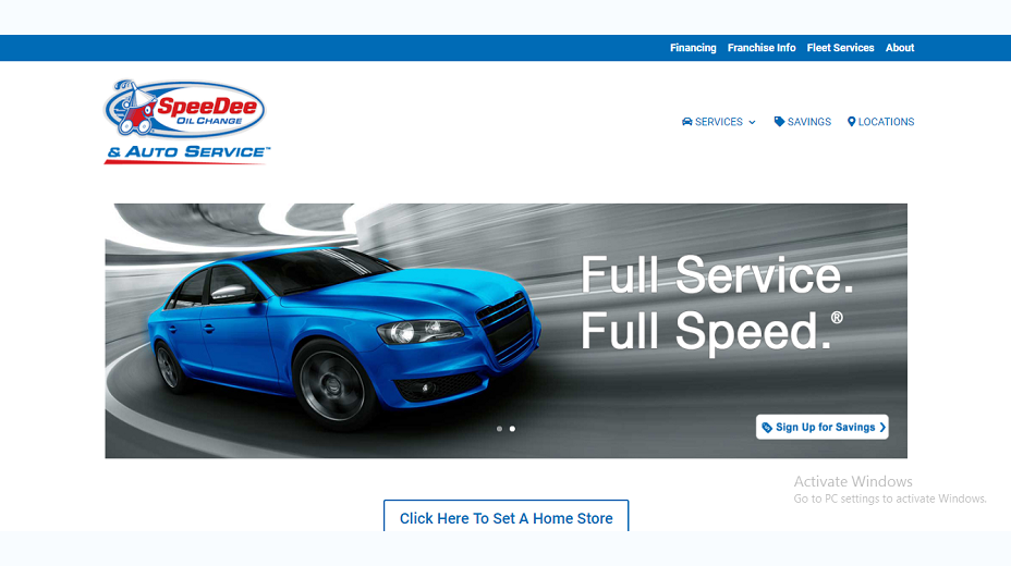 SpeeDee Oil Change Coupons