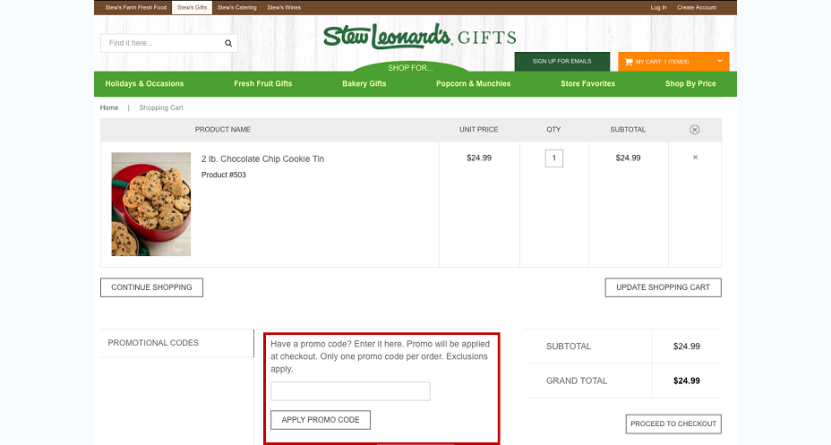 Stew Leonard's Coupons